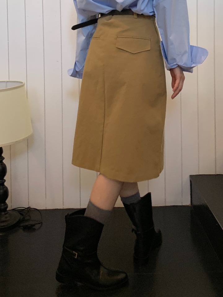 DP. Urban Back Pocket Skirt (SALE)