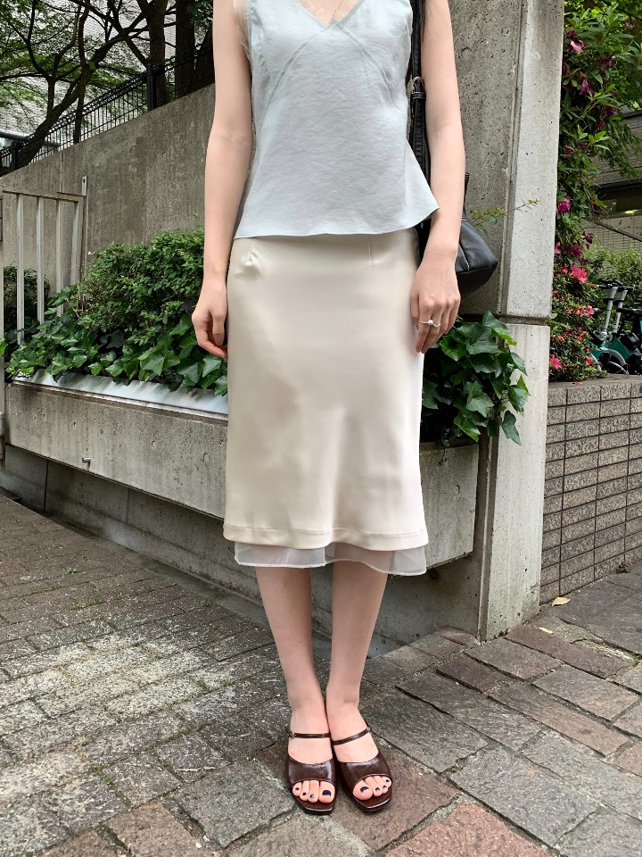 AS. Shimmering Layered Skirt